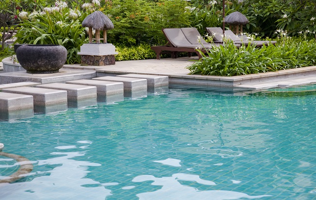 Design a Pool for Your Private Resort